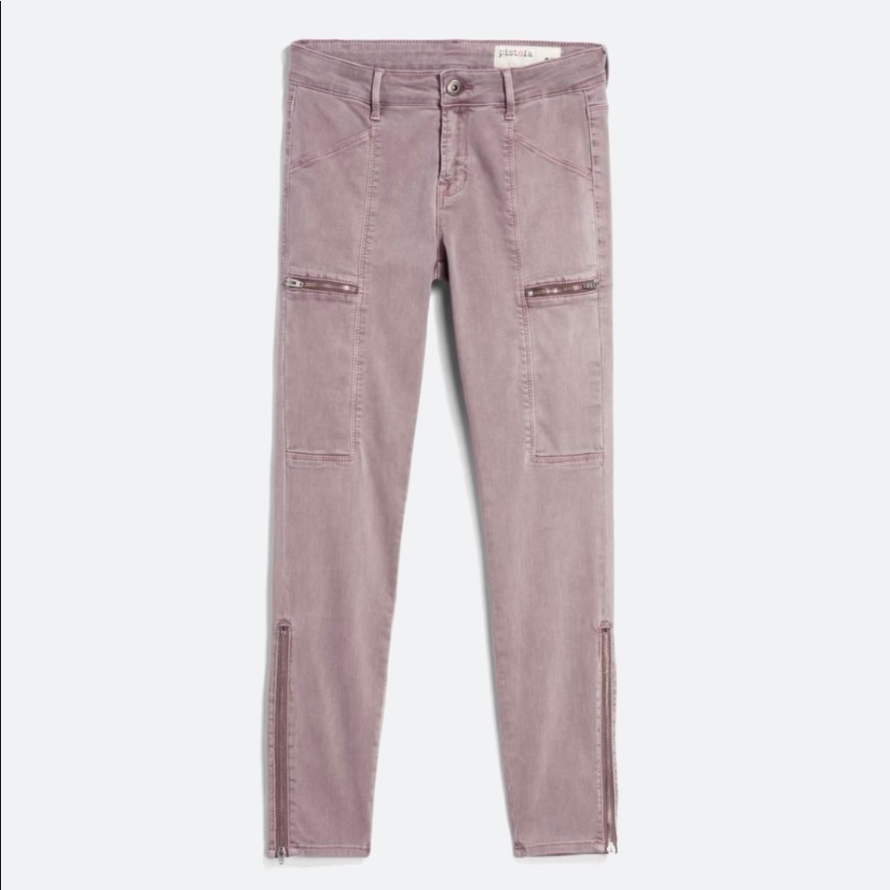 Pistola Topanga Cargo Zipper Detail Skinny Pant
